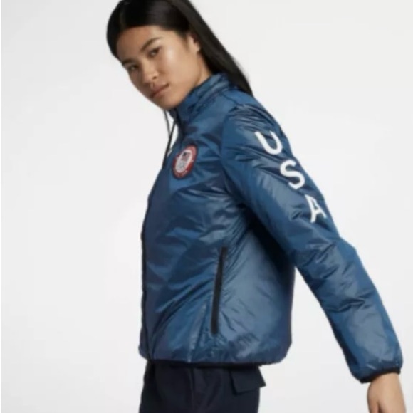 NIKE NIKELAB TEAM USA OLYMPIC JACKET USA SUMMIT JACKET - Picture 6 of 14